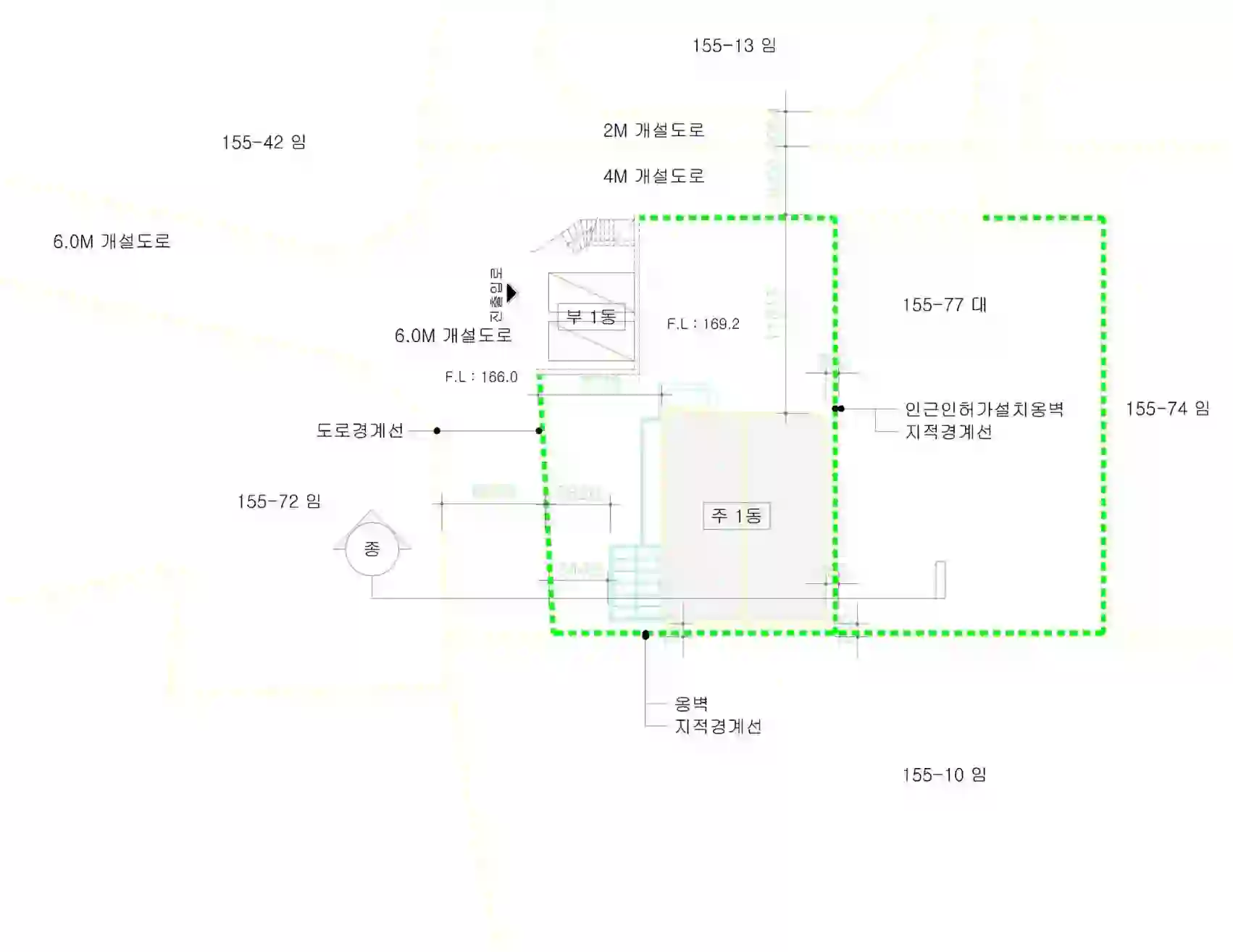 가곡리 155-15 배치도 이미지